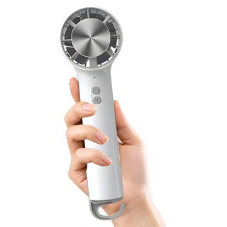 ROOICE 쿨링 냉각 미니 선풍기 무소음에어컨 휴대용 손선풍기YANBIN-1, 화이트, WHITE
