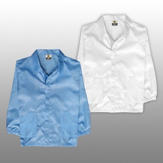 ESD 제전방진복 - 상의 / Y카라/제전복/무진복/크린룸 작업복, 1개