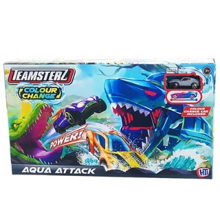 TEAMSTERZ 變色水上攻擊 (AQUA ATTACK) (內含1輛壓鑄車), 單一商品, 1個