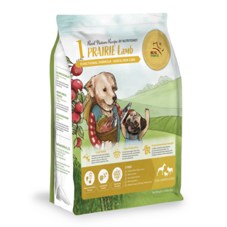 瑞威 Real Power 亮毛溫和配方 幼犬 1號 草原羊肉飼料, 混合口味, 2kg, 1包