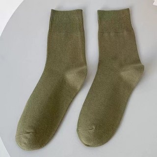 韓系奶茶色中筒襪，柔軟親膚，百搭顯瘦，多色可選