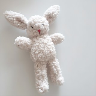 날아라미쎄스깡 몽토끼 인형 DIY 바느질 패키지, 1개, 크림