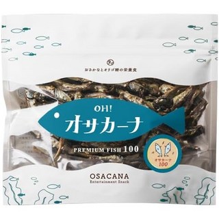 九州小玉 OH! sakana 栗子口味小魚乾杏仁健康零食, 1個, 純小魚乾Osakana 100