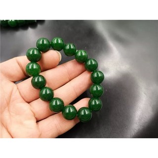 華誠 13mm 佛珠 手珠 馬來玉 正玉 正能量 平安 護身, 1個