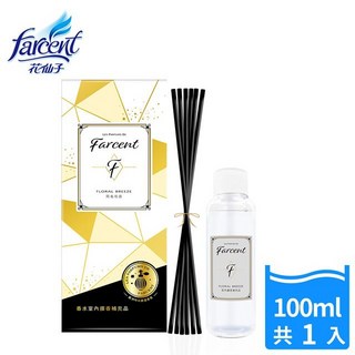 花仙子 Farcent 去味大師香水室內擴香 同名花語/真我星夜/ 擴香120ml /補充包100ml/, 1個, 同名花語-100ml/補充