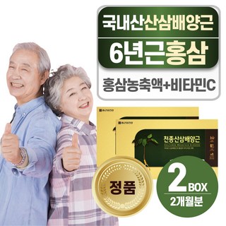 헬시위듀 천종산 산삼 배양근 홍삼 농축액, 2개, 600ml