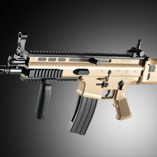 [더조은] 17111 FN SCAR-L CQC BB탄총 에어건 스카 장난감총 완구, 1개