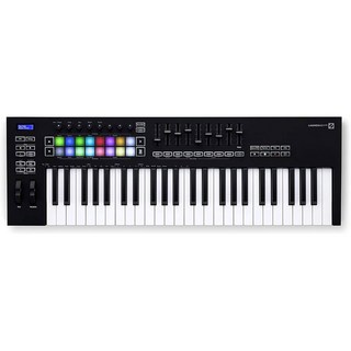 Novation Launchkey 61 MK4 DAW 통합 기능이 있는 61 키 반가중치 USB MIDI 키보드 컨트롤러 코드 및 스케일 모드 8개의 드럼 패드 아르페지오터, 49 Keys, MK3, 1개