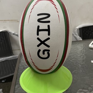 免費印字英式橄欖球：5號/4號/3號顆粒面防滑橄欖球，多尺寸可選，提升抓握力與操控性, 1個, 4號英式橄欖球