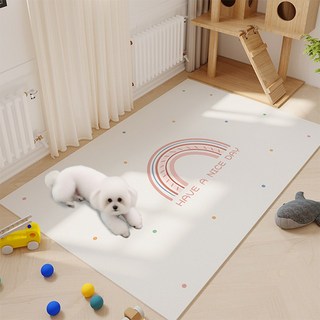 시스슈 대형 애견매트 발코니 거실 복도 강아지 매트 방수 미끄럼방지, 1개, A002