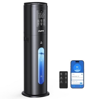 침실 대형 방용 가습기 7L/1.85갤런 조용한 350ML/H 미스트 속도 스마트 앱 및 리모컨 아기 가정용 쿨 가습기108636, 침실 대형 방용 가습기, 7L/1.85갤런 조용한 35