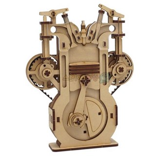 나무 체인 태옆 기계장치 전동 오토마타 조립장난감 학원 체험수업 초등 엄마표 학교, 목공본드25g포함