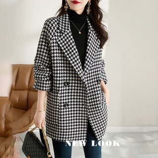 크레스티 여성 루즈핏 코트 추동 데일리 모직 트렌치코트