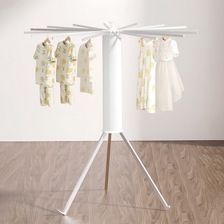 집똑똑이 공간절약 튼튼한 우산형 접이식 빨래 건조대, 알루미늄