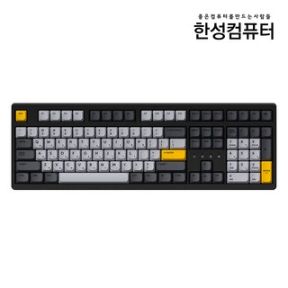 한성컴퓨터 동그리 유무선겸용 키보드 CREAM CHEESE 45g, SPACE BLACK, TFG Cloud Max CF, 제조사축