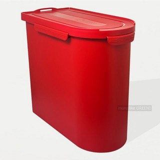 타파웨어 멀티키퍼 20kg 쌀통 쌀저장통, 버건디