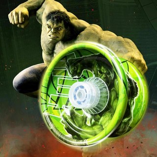 TW出貨 yoyo球火力少年王悠悠球比賽專用高級溜溜球小學生玩具悠悠球兒童, 綠巨人【紫色1個】兒童版, 1個