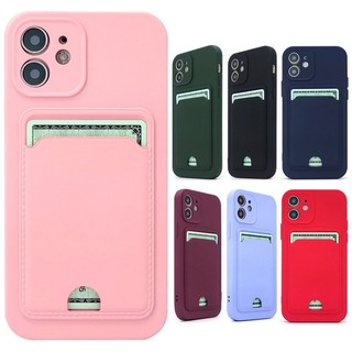 갤럭시A52 카메라 보호 파스텔 카드 케이스