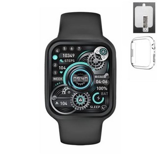 Microwear W99 Plus AMOLED 스마트 워치 남녀공용 ChatGPT 나침반 스마트워치 시리즈 9 2GB ROM 사진 앨범 안드로이 스포츠 워치, 2) Black