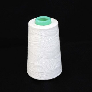 오렌지미싱 재봉사 재봉실 실 기본색 흰색 검정색 40수2합, 4000m, 1개