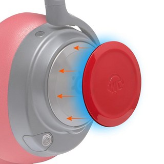 WC Wicked Cushions Arctis Nova 헤드셋용 사이드 플레이트 Pro Wireless/Pro Wired/Nova Elite/Nova 7 / 7X 7P에 적합, 레드