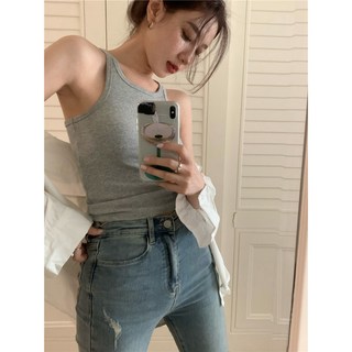 太妮絲R146 火辣亮色系歐美挖肩背心 美式小可愛 削肩韓系背心