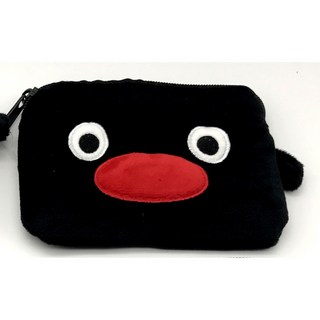 Pingu絨毛方型零錢包【台灣正版現貨】，可愛造型，柔軟材質，輕巧方便，安全可靠，多功能用途