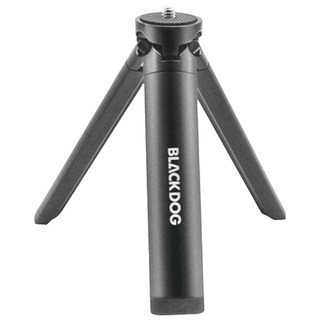 BLACK DOG 黑狗 戶外露營手電筒專用三腳架, 夜幕黑色, 1個