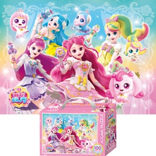 프린세스 캐치 티니핑 시즌6 로열티니핑 직소 퍼즐, 100피스 큰조각