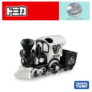 美國媽咪 TOMICA 迪士尼 特仕車 米奇黑白蒸汽火車 日本7-11限定 多美小汽車 模型車, 1個