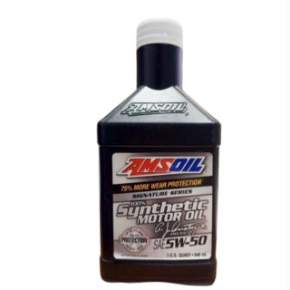 AMSOIL 經典版 全合成機油 5W50 台灣源豐行總代理公司貨, SAE 5W-50, 1個, 946ml