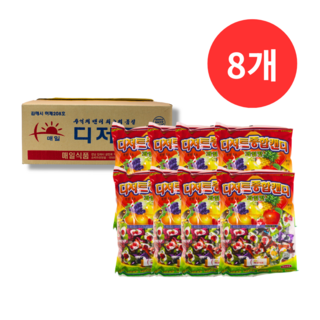 매일식품 업소용 디저트 종합캔디, 6개, 750g