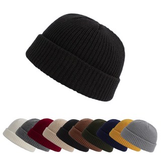 볼품 패션 니트 숏 비니