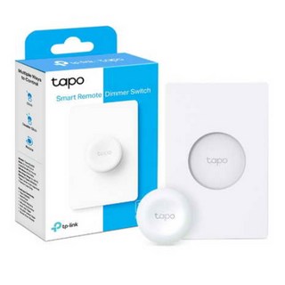 TP-LINK Tapo 智慧遙控調光開關 附背板 需搭配 Tapo S200D 網關 多個位置控制 自定義操作, 1個, 促銷(領券折)