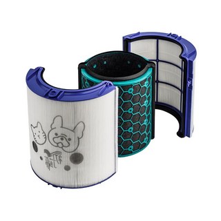 Dyson適用空氣清淨機濾芯耗材 Pure cool hot cool濾網, 1個, HEPA*2+活性碳*2+前置濾網*2, TP04 HP04 DP04