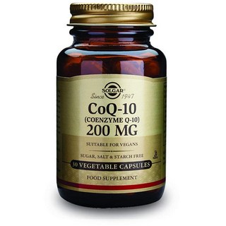 SOLGAR 輔酶Q-10素食膠囊 200mg, 30顆, 1罐