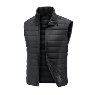 棉質男士休閒馬甲背心 韓版潮流冬季加棉加厚坎肩外套