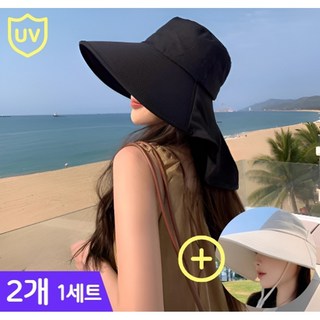 베라닉스 1+1 썬캡 여성 자외선차단 모자 햇빛차단 챙모자 선캡