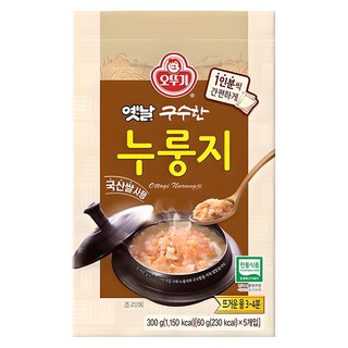 오뚜기 옛날 구수한 누룽지, 300g, 1개