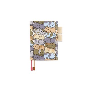 珠友2026年A6/50K花布日誌，橫線一日一頁，日記手帳，每日時間軸管理，日計畫手札, 01喵星, 1個