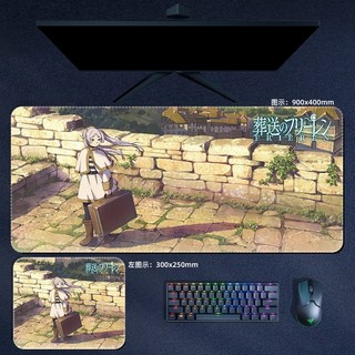 장송의 프리렌 마우스패드 키보드 장패드 두께 5mm, 900x400mm, AD, 1개