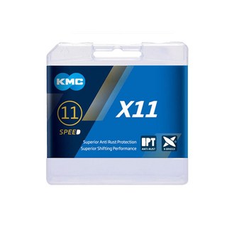 KMC X11 EPT 11速鏈條 EPT防鏽鍊條(銀色) 新款上市, 1個