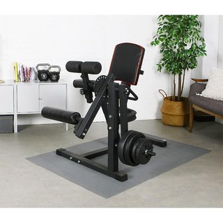 레그 컬 시티드 허벅지 힙 운동 기구 익스텐션 대퇴골 운동 피트니스 장비, A. 레그 트레이너(조립식), 1개