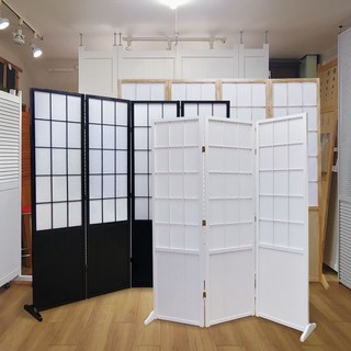 디모토 하니 가림막 접이식 인테리어 파티션 일자로 펴지는 공간분리 원목 가리게 사무실 칸막이, 화이트 3단, 3단 화이트