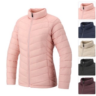 [성원] 여성 모카 스노우 웰론 하이넥 패딩 SWWJ02 점퍼 아우터 자켓 겨울 캐주얼 데일리 골프웨어 등산