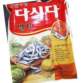 백설 멸치다시다 1kg 조미료 국물 천연 해물, 1개