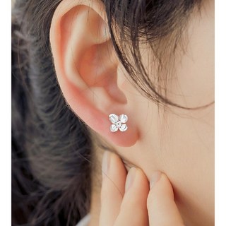 【A&R】s999純銀螺絲款盛放百合花耳環 螺絲設計 百合花造型 優雅氣質 時尚百搭