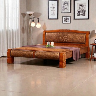 [착불]퍼보 확장형 황토흙침대 퀸 Q 990 원목침대, 네추럴