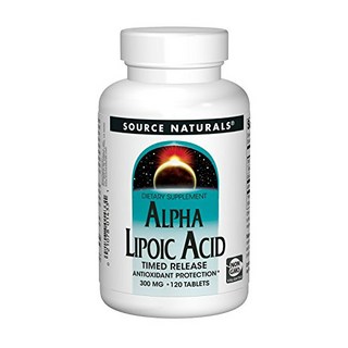 SOURCE NATURALS 硫辛酸錠 300mg, 120顆, 1罐