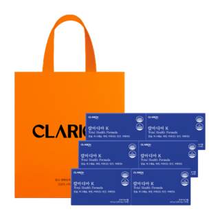 클라리온 칼마디아K 30정 6박스 + 쇼핑백